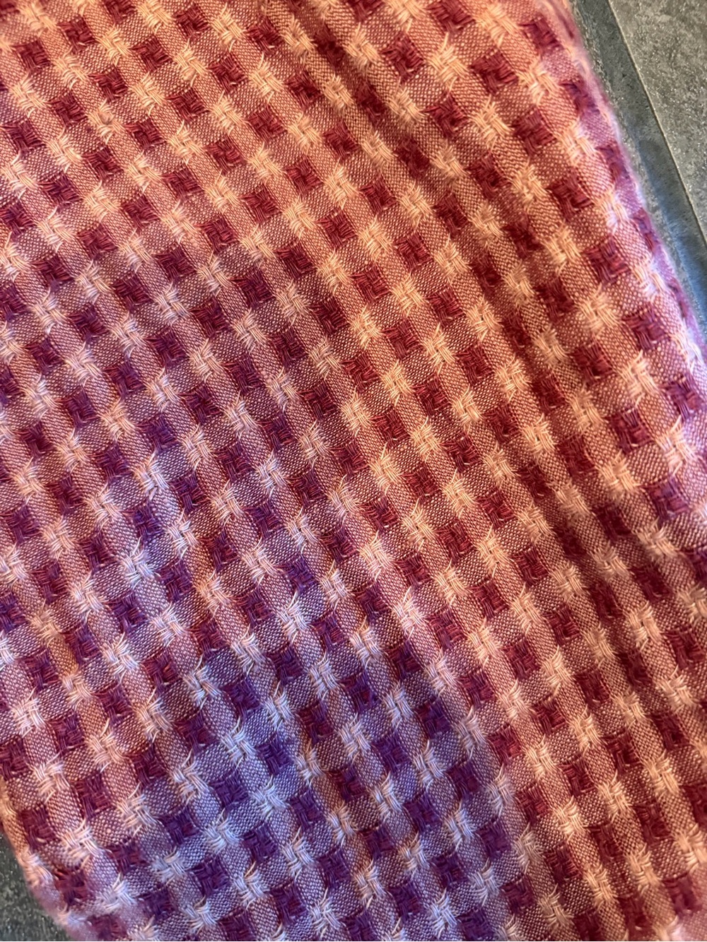 Flax Red Gingham Women’s Pants - Picture 3 of 5